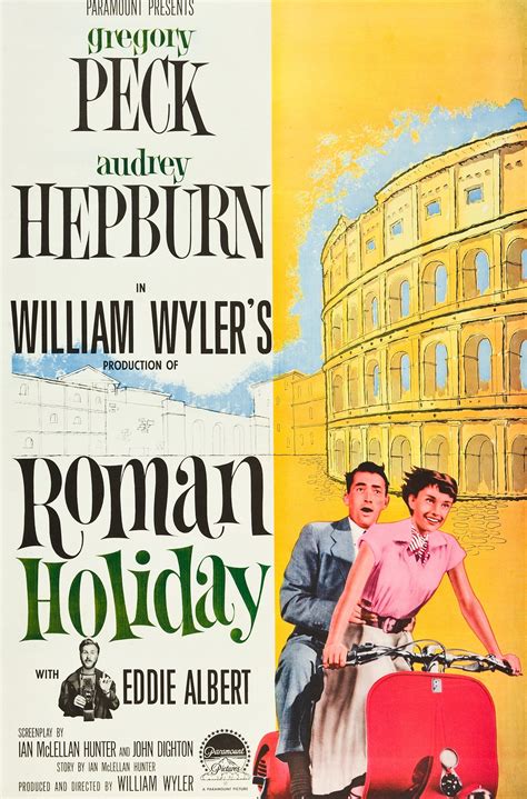 movie poster roman holiday